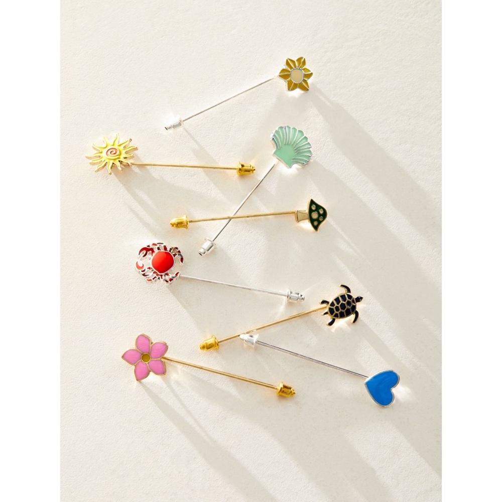 NWT FREE PEOPLE LUE PIN SET
